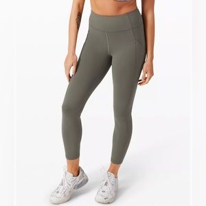 Lululemon green leggings. Size 2